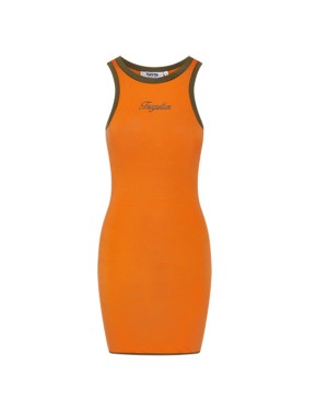 Trapstar Contrast Racer Dress Orange / Khaki | JGIFUR-056