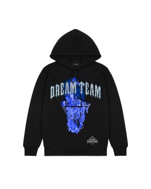 Trapstar Dream Team Hoodie Black | HBUCLO-463