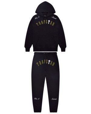 Trapstar Irongate Arch Secret Tracksuit Black / Khaki | CEUKQH-271