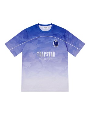 Trapstar Irongate Football Jersey Blue | OFPXBA-217