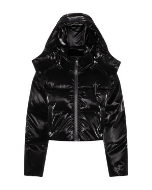 Trapstar Magnetic T Trim Puffer Black | HQVMAR-685