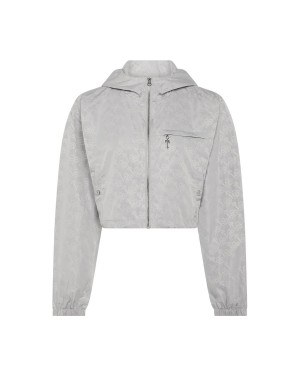 Trapstar Monogram Windbreaker Silver | GPRXOQ-207