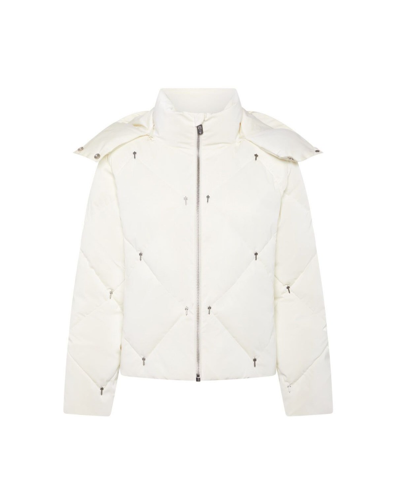 Trapstar Chesterfield Irongate T Puffer White | CKGEYU-915