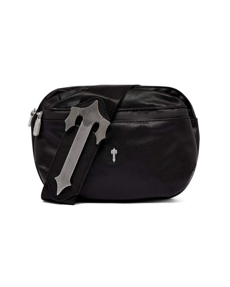 Trapstar Cobra T Belt Bag Black | WUJDPX-415