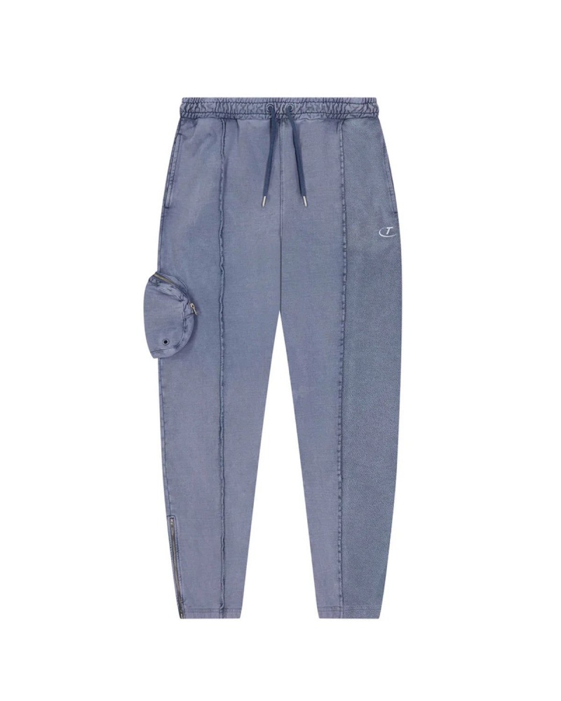 Trapstar Construct Hyperdrive Jogging Bottoms Blue | FWYJVT-162