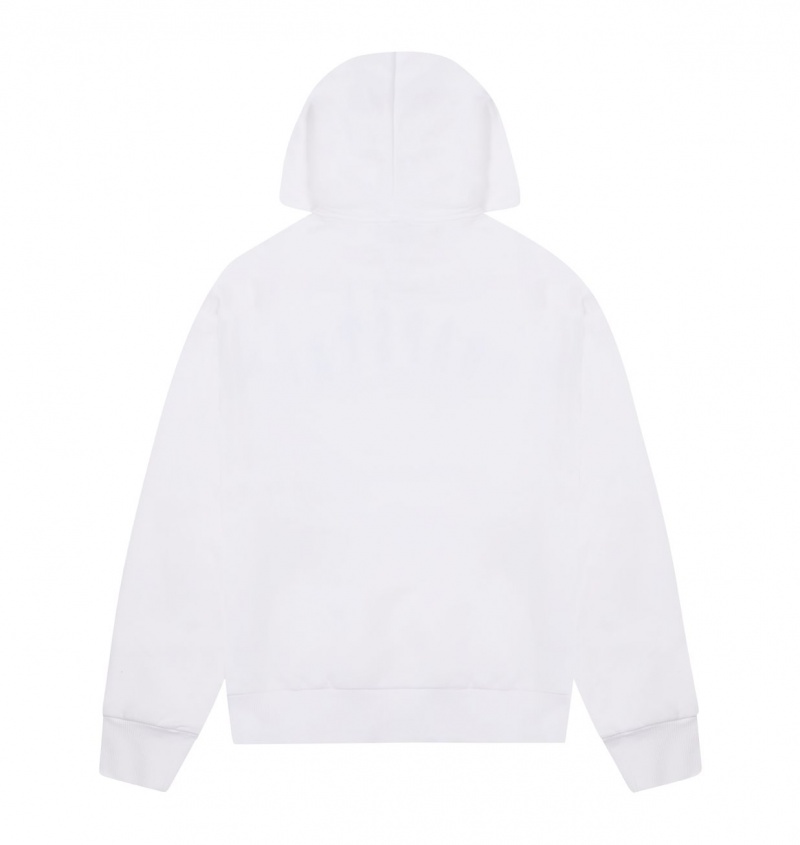 Trapstar De-Con Arch Hoodie White | PZFDBH-739