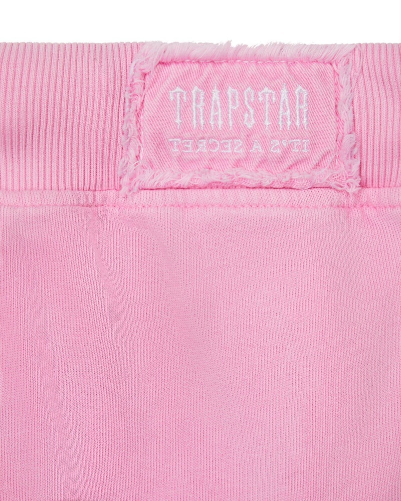 Trapstar Denim Applique Irongate T Jogger Pink | ZASYNH-753