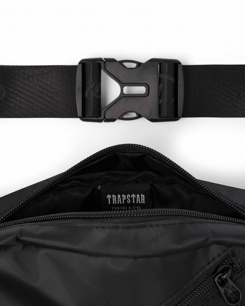 Trapstar Hyperdrive Belt Bag Black | KCAWQL-623