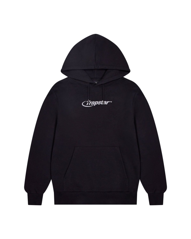 Trapstar Hyperdrive Embroidered Tracksuit Black | KGWSRC-473