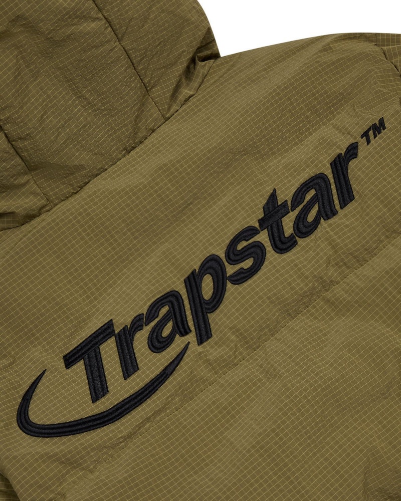 Trapstar Hyperdrive Puffer Khaki | XGBCYJ-163