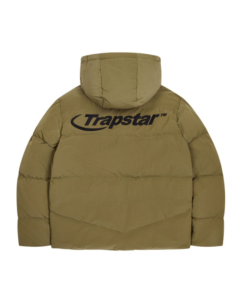 Trapstar Hyperdrive Puffer Khaki | XGBCYJ-163