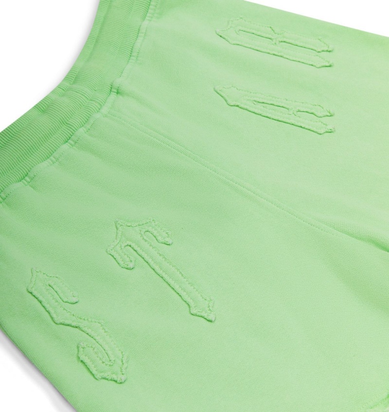 Trapstar Irongate Arch Applique Short Green | GMLBTS-403