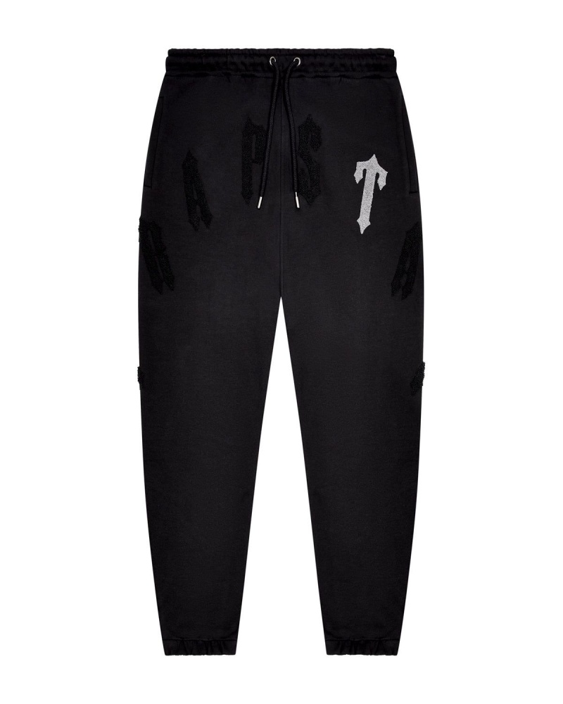 Trapstar Irongate Arch Chenille 2.0 Tracksuit Black | IPVHYT-518