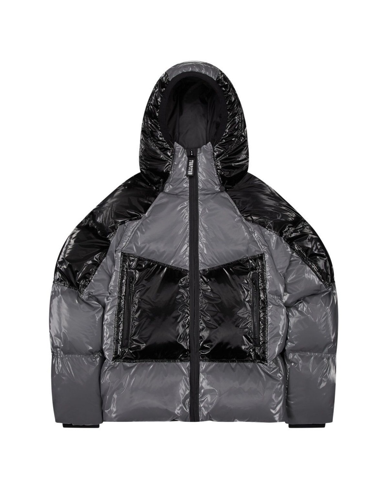 Trapstar Irongate T 2-Tone Puffer Black | PRTZJV-657