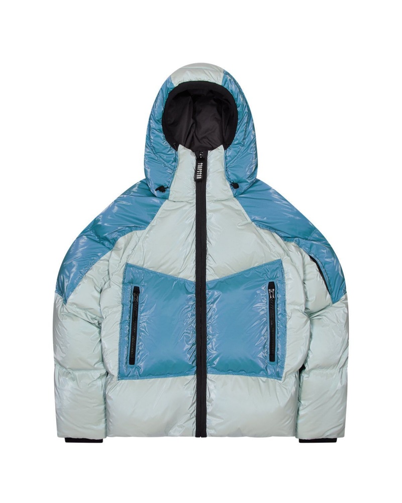 Trapstar Irongate T 2-Tone Puffer Blue | GMTHOP-823