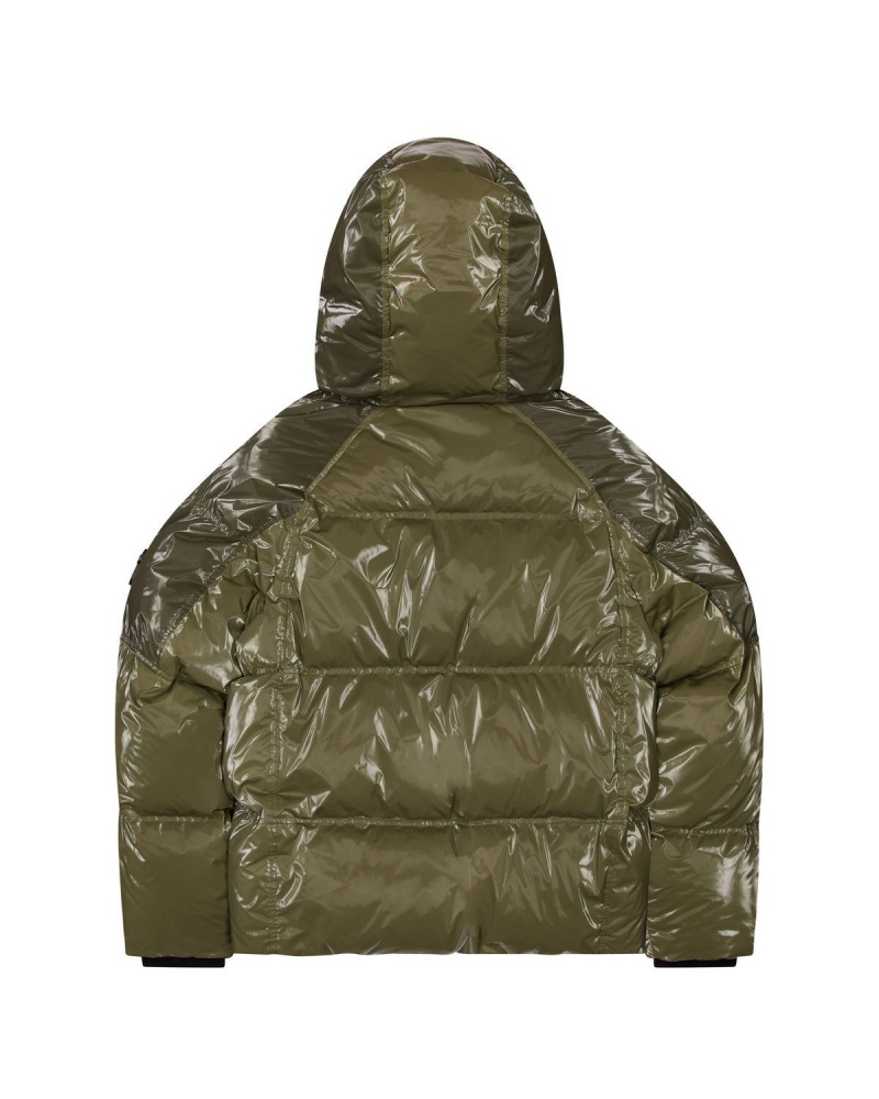 Trapstar Irongate T 2-Tone Puffer Olive | WJUMGY-428