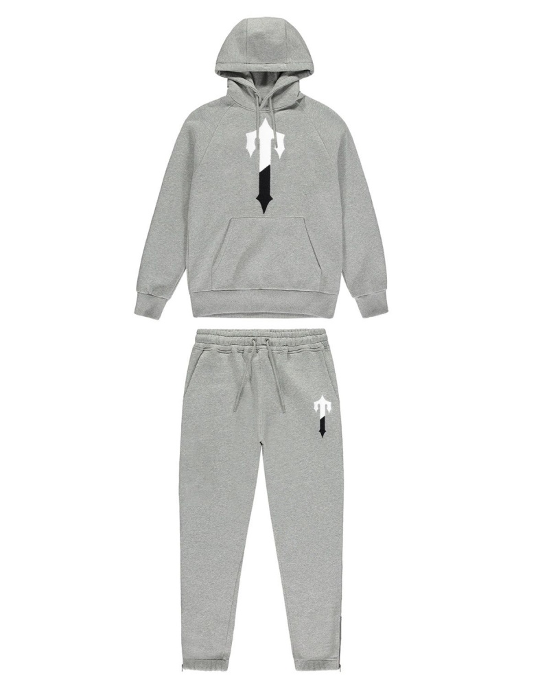 Trapstar Irongate T Chenille Tracksuit Grey | IMRXYJ-498