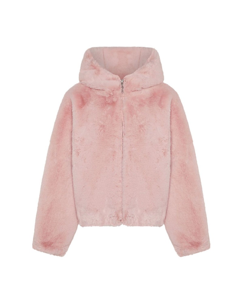 Trapstar Irongate T Fur Coat Pink | GPTIQH-729