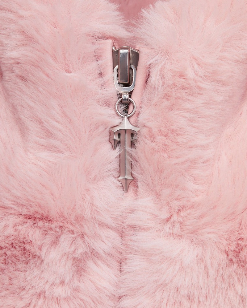 Trapstar Irongate T Fur Coat Pink | GPTIQH-729