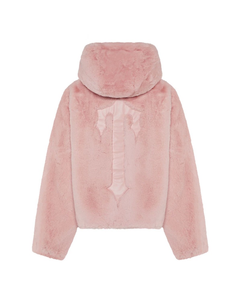 Trapstar Irongate T Fur Coat Pink | GPTIQH-729