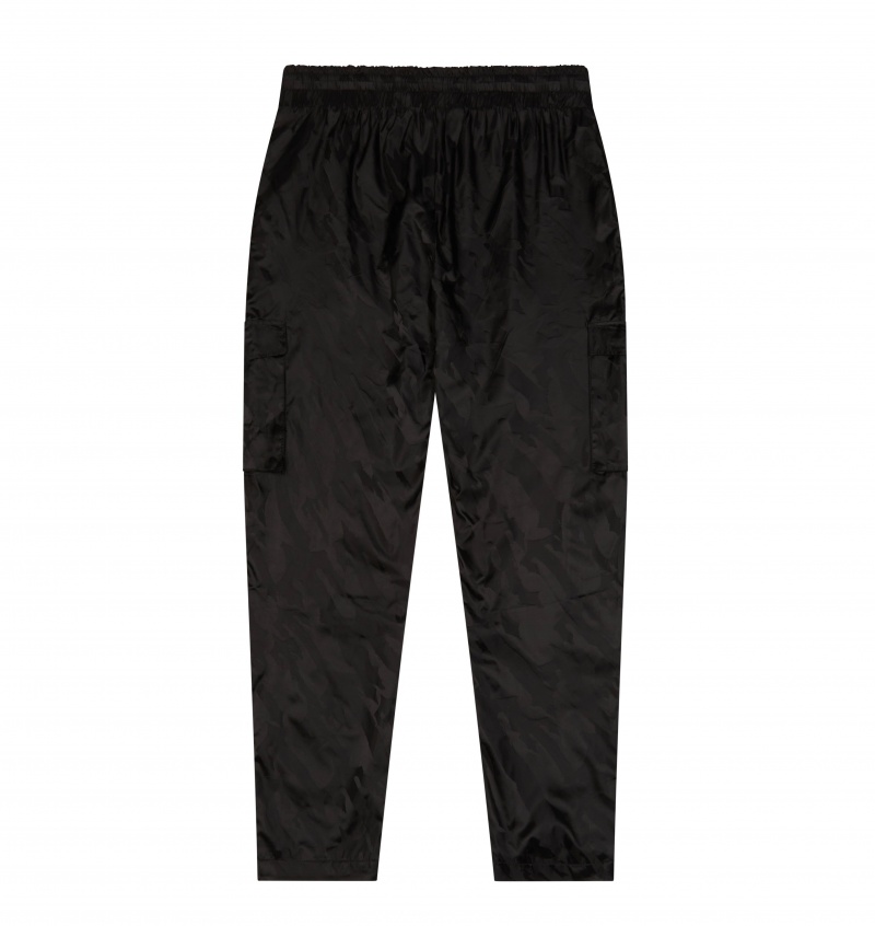 Trapstar Irongate T Jacquard Cargos Black | DBJSLE-065