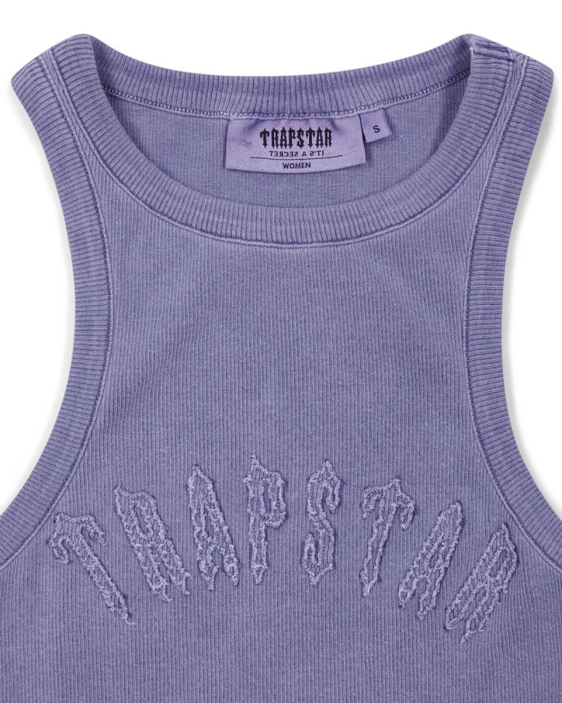 Trapstar Irongate Vest Purple | VYEXPK-359