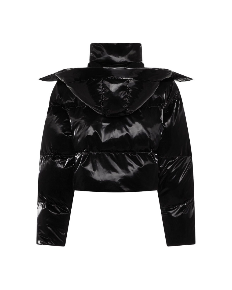 Trapstar Magnetic T Trim Puffer Black | BFUHJW-750