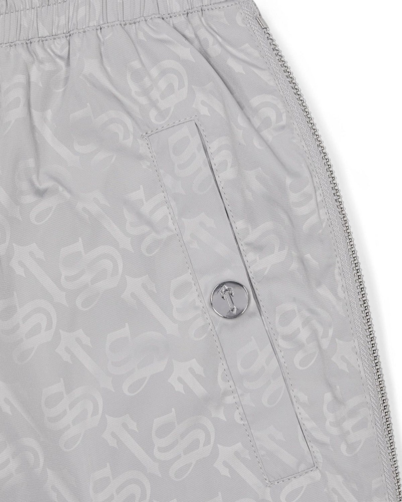 Trapstar Monogram Bottoms Silver | NPWAQT-625