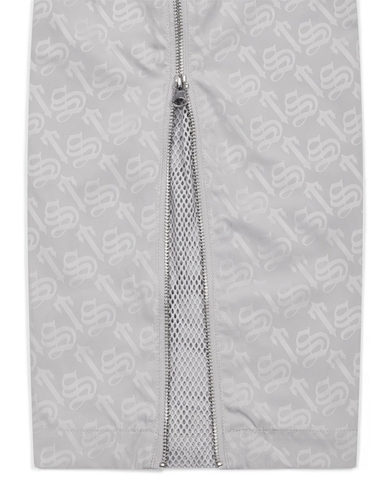 Trapstar Monogram Bottoms Silver | NPWAQT-625