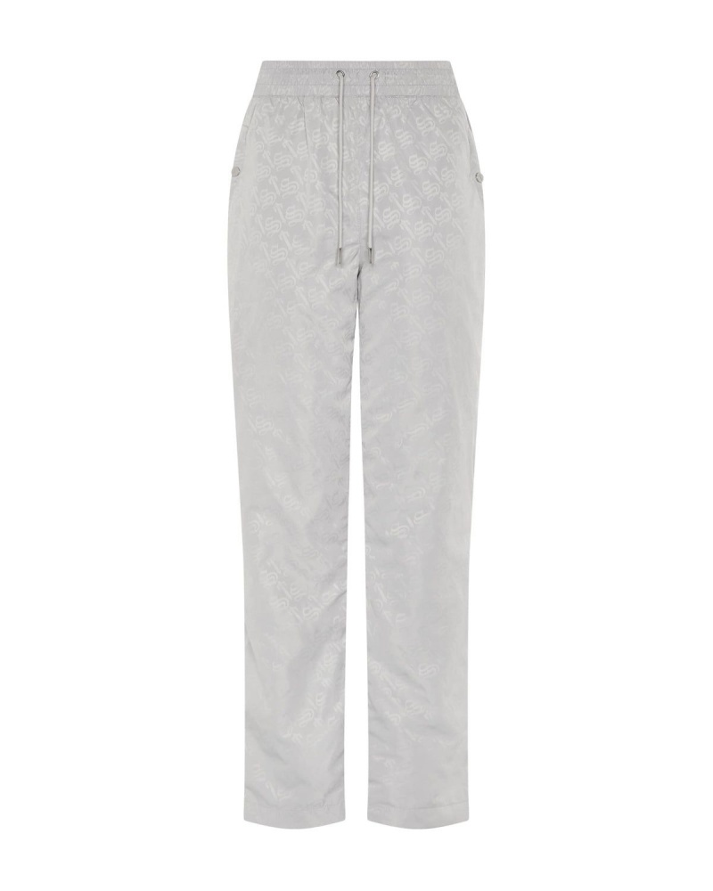 Trapstar Monogram Bottoms Silver | NPWAQT-625