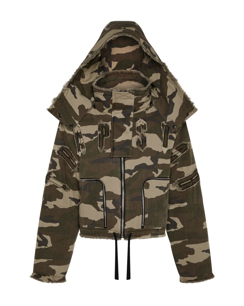 Trapstar Reworked Arch Oversized Puffer Camo | DOWMGP-781