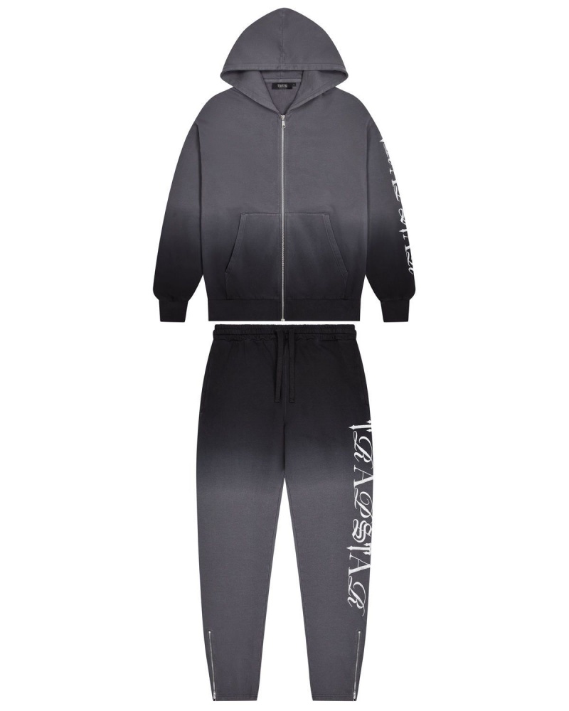 Trapstar Script 2.0 Tracksuit Black | FKYCZP-629