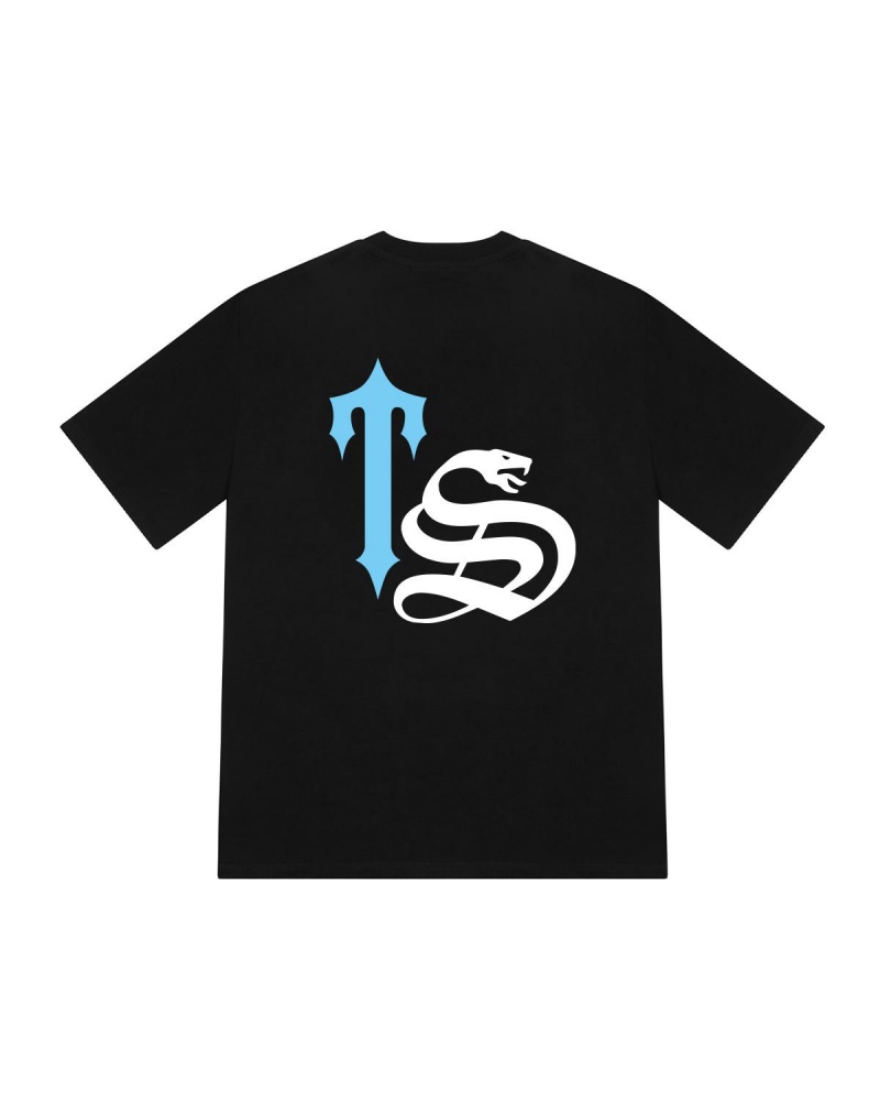 Trapstar Script Tee Black | EGRPHZ-205