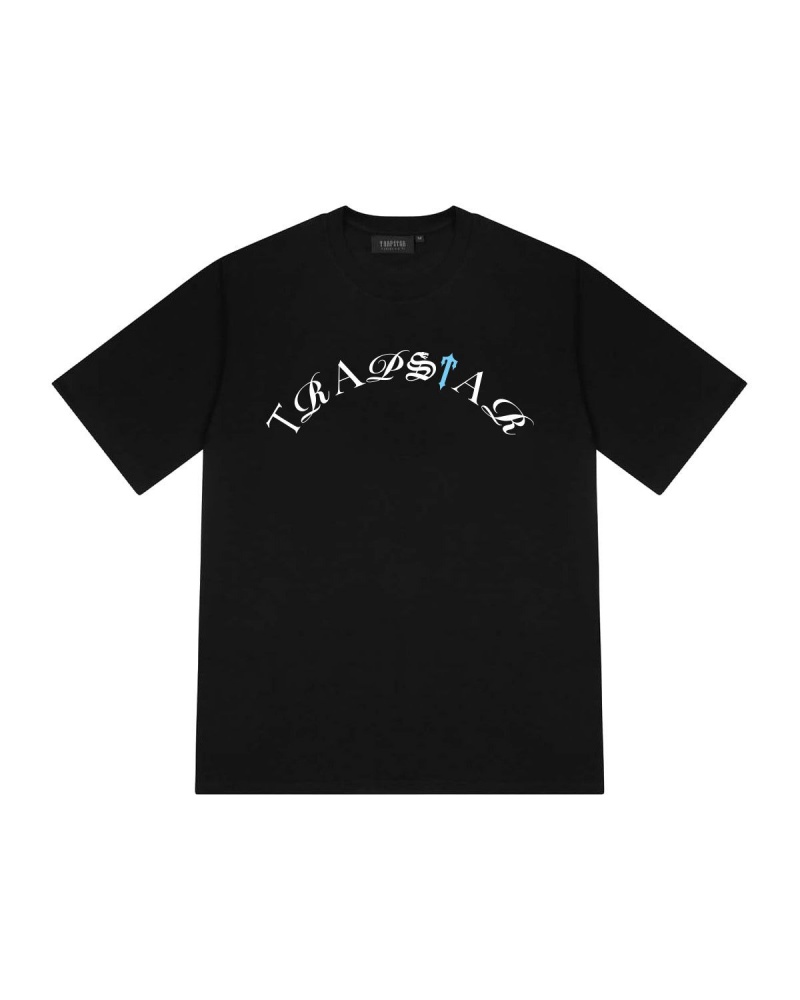 Trapstar Script Tee Black | EGRPHZ-205