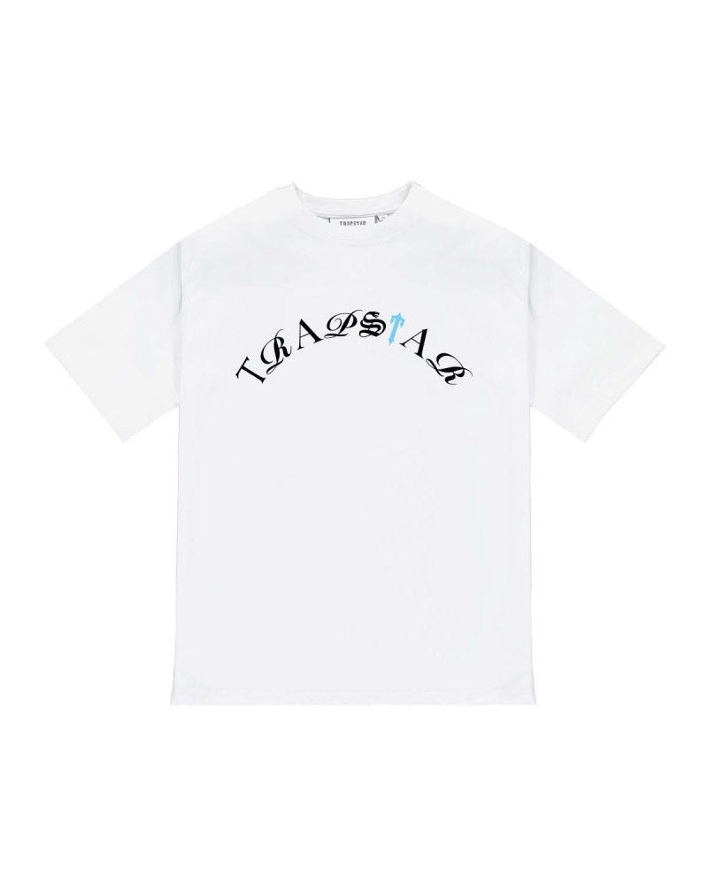 Trapstar Script Tee White | FONWIL-657