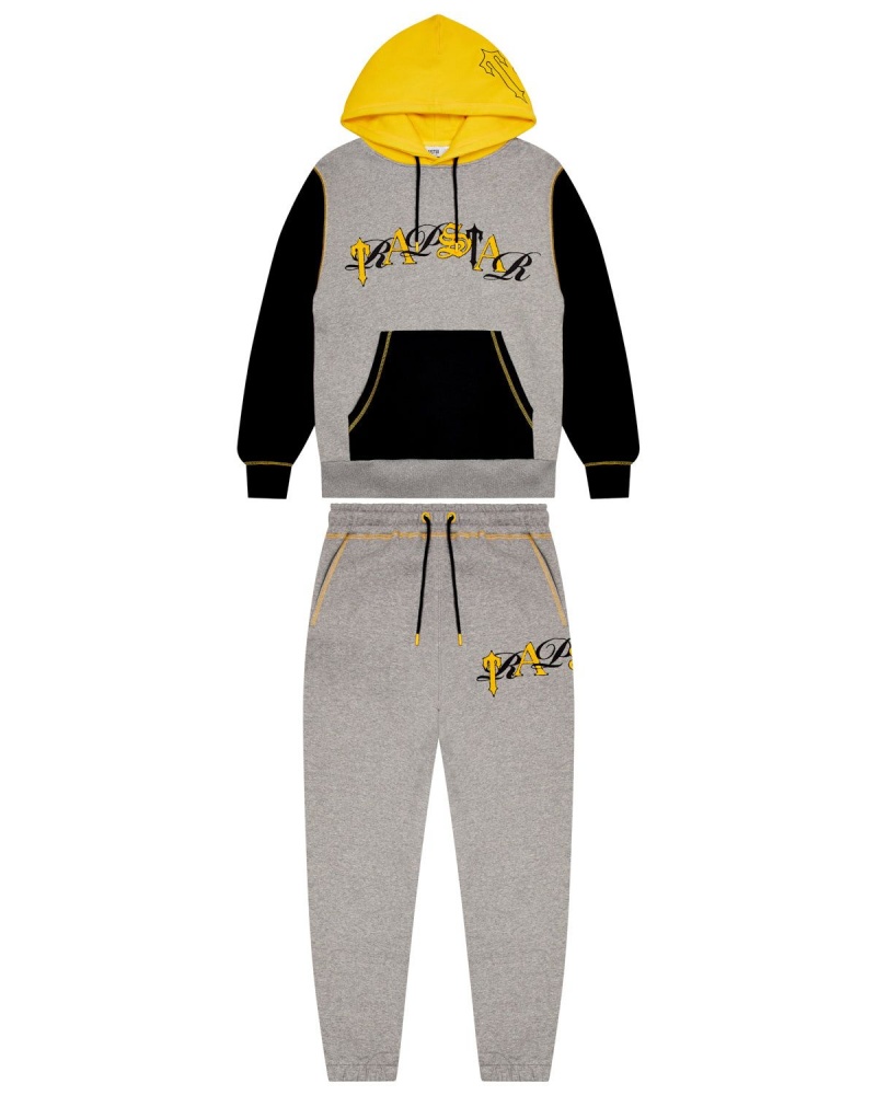 Trapstar Script Tracksuit Black | HQDASJ-543