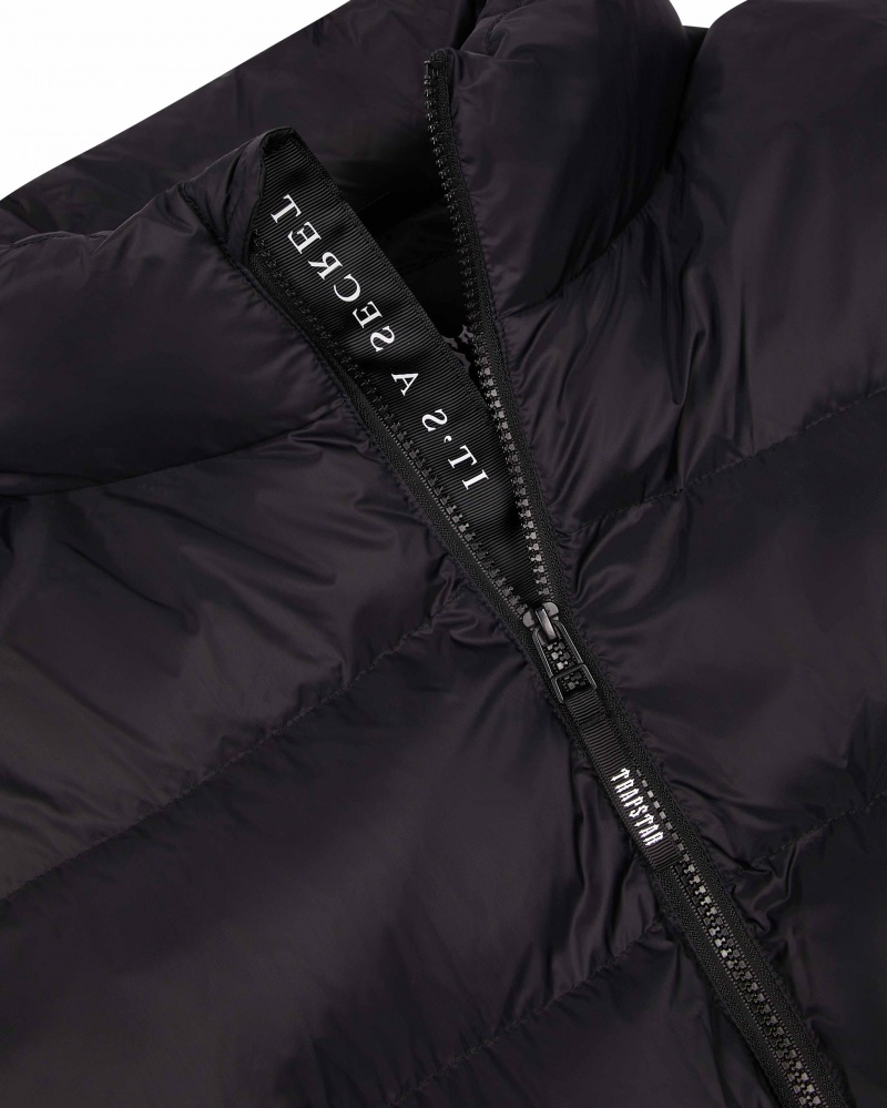 Trapstar Secret Puffer Black | ODFUGR-943