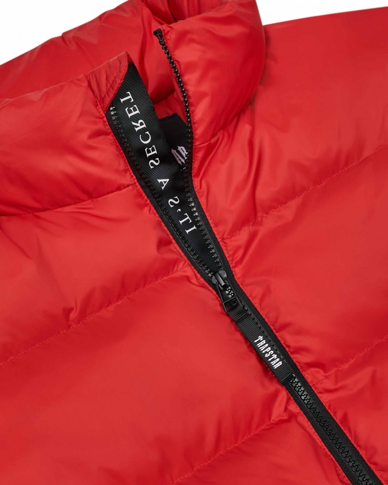 Trapstar Secret Puffer Red | EIGXKH-302