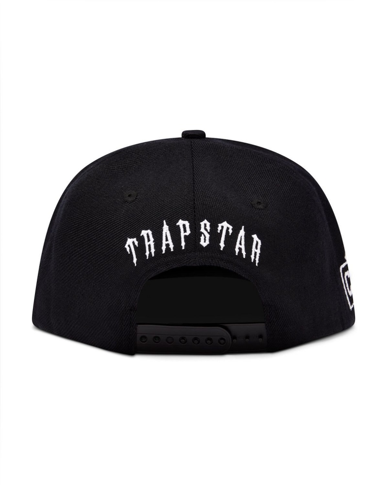 Trapstar Secret Snapback Black | QBGSNW-576