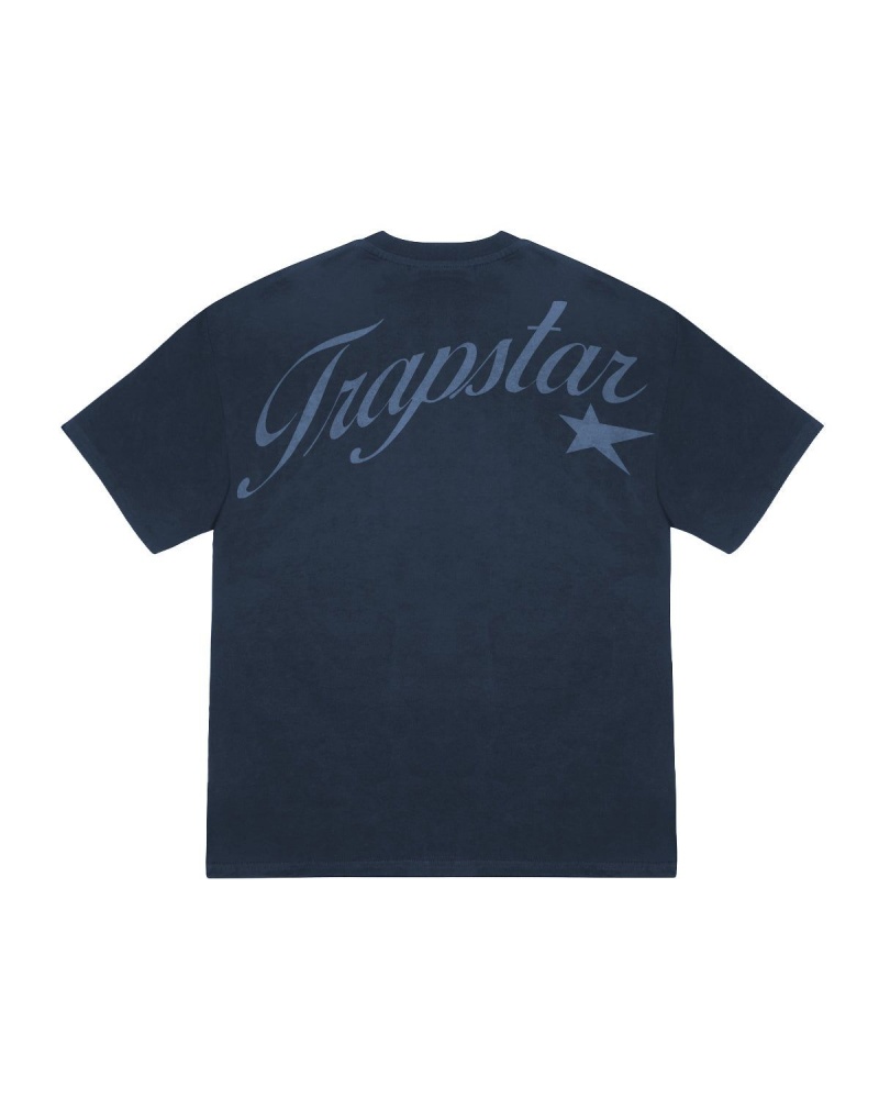 Trapstar TS Allstars 2.0 T-Shirt Navy | BIMRTH-936