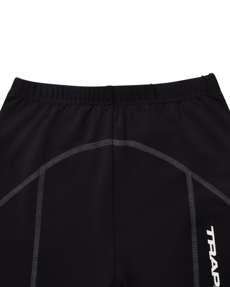 Trapstar TS Star Zip Leggings Black / White | KFVZBH-435