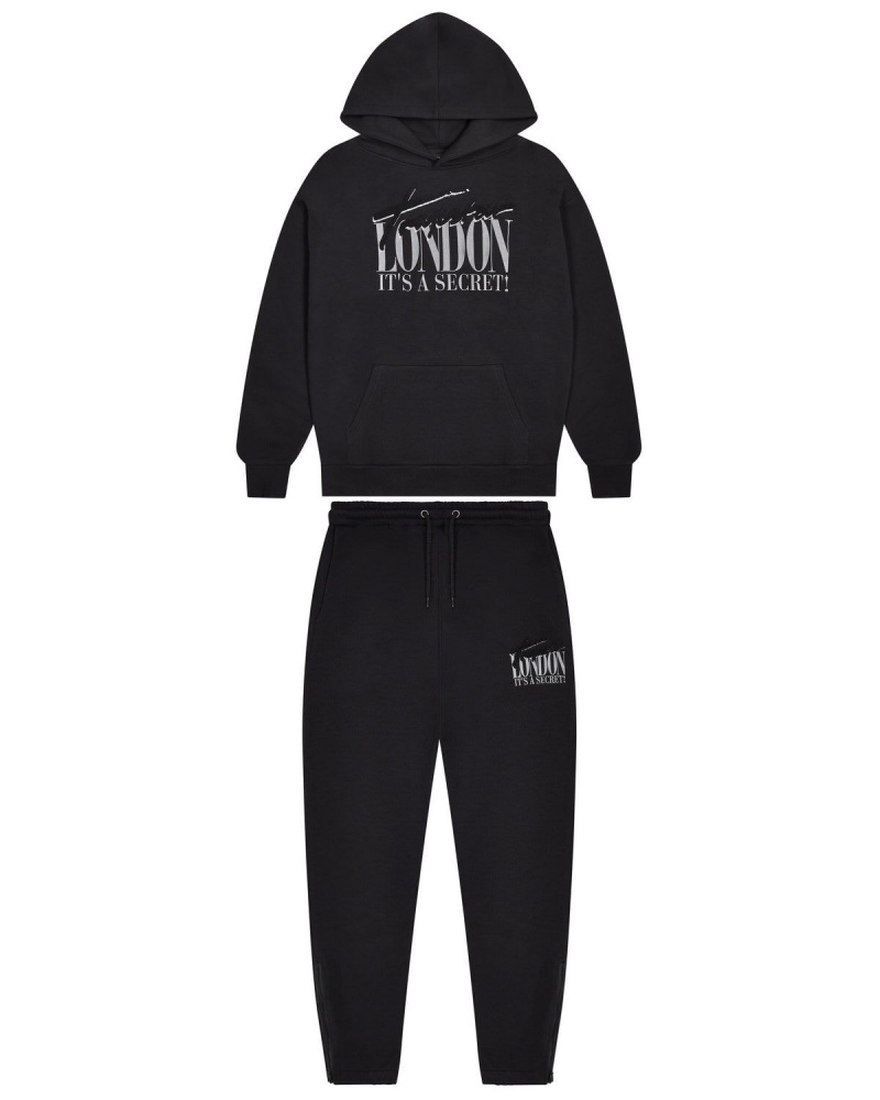 Trapstar Trapstar London Tracksuit Black | UOBKQW-647