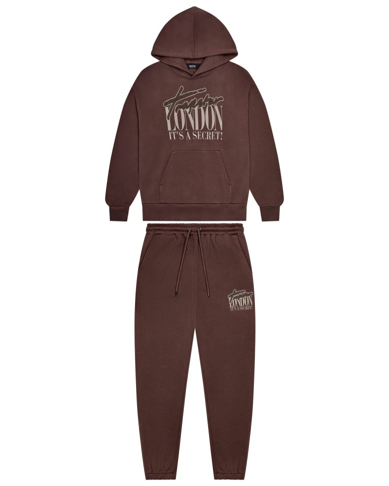 Trapstar Trapstar London Tracksuit Brown | YPMEZV-961