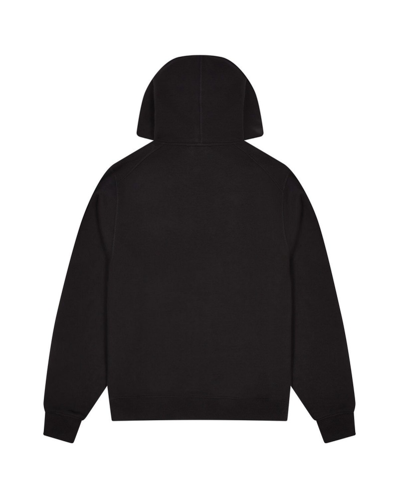 Trapstar Trapstar x Avirex Hoodie Black | IAUNVJ-960